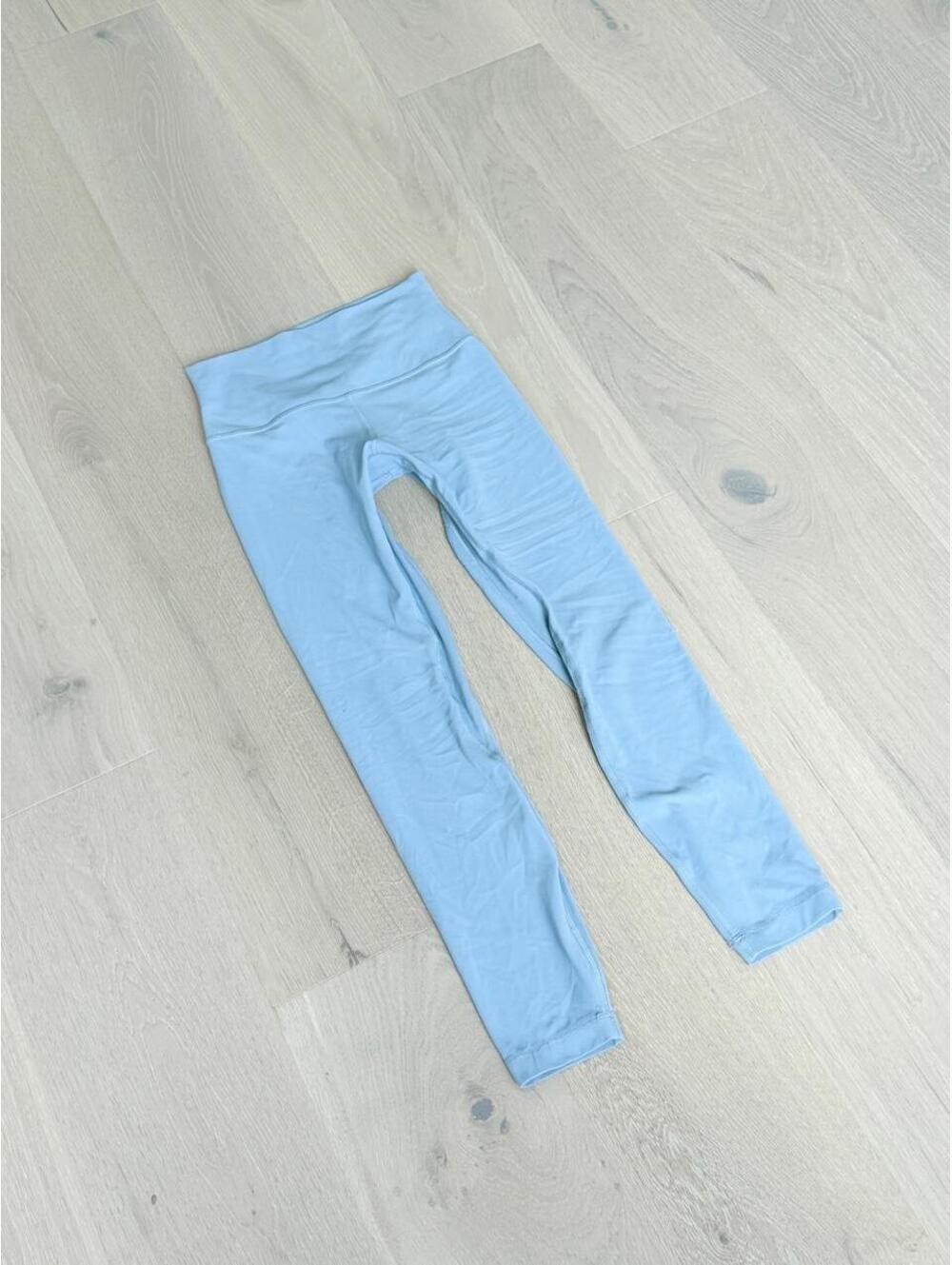 Lululemon Align High Rise Leggings Light Blue Size 4